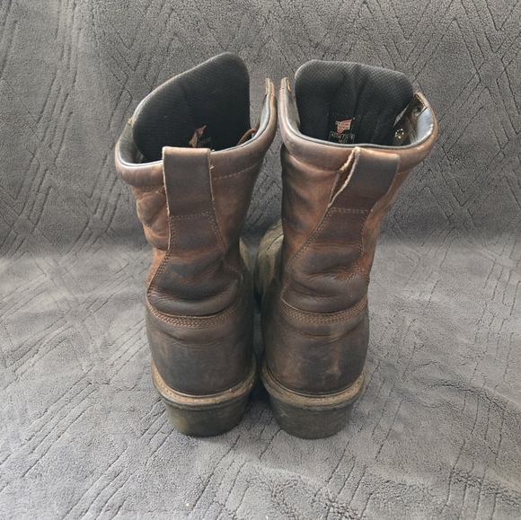 Red Wing 4420 Loggermax Work Boots Mens Sz 11.5EE Waterproof Steel Toe 9”. - Picture 5 of 9